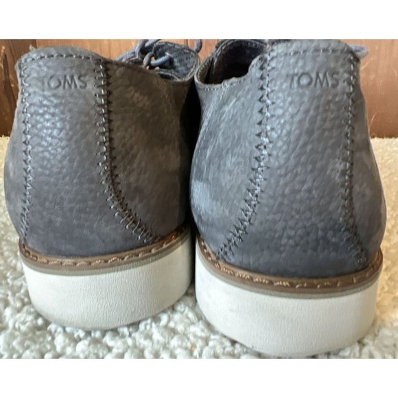 TOMS Preston Casual Oxford Gray Men's US Size 13 M MSRP $99.95 - Picture 4 of 5